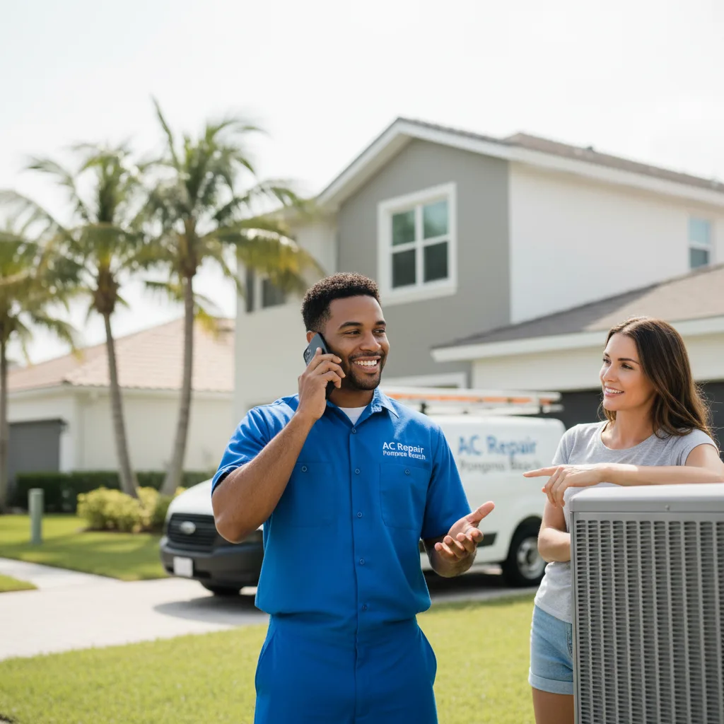 AC Repair Pompano Beach customer support in Tok